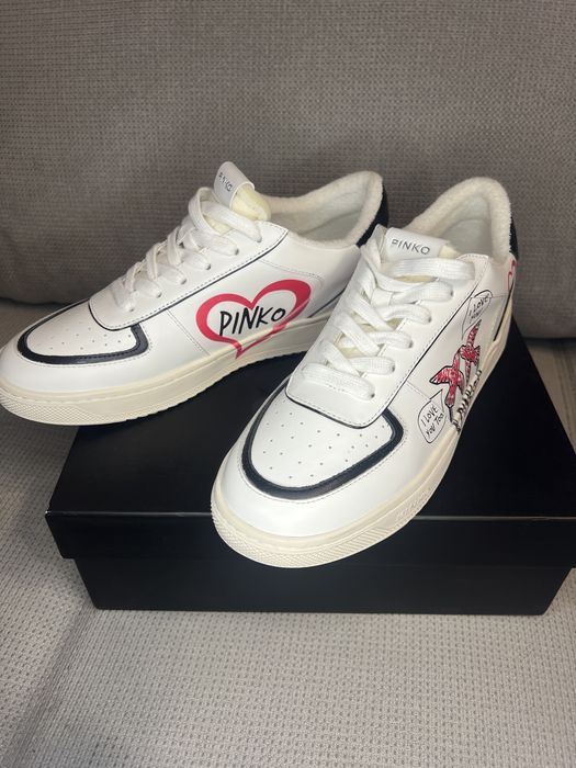 PINKO Sneakers Rodano Basket, marime 41, noi