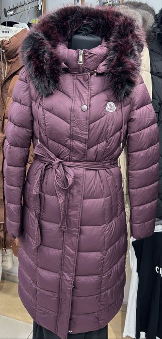 Geaca lunga cu blana detasabila dama