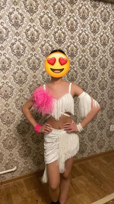 платье латина б/у юниоры 1