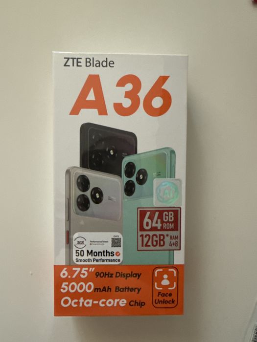 Смартфон ZTE Blade A36 4 ГБ/64 ГБ