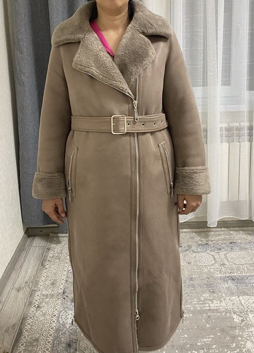 Дублёнка, сезон зима, демисезон, размер 46