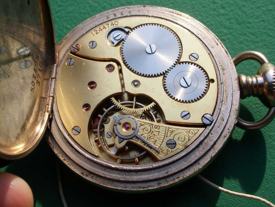 Антикварные часы George Favre-Jacot.1906 г