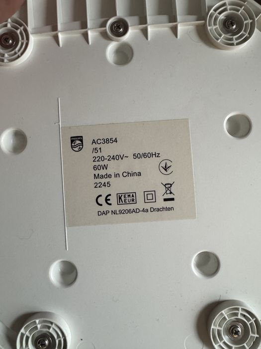 Purificator Aer Philips AC3854 610m3/h