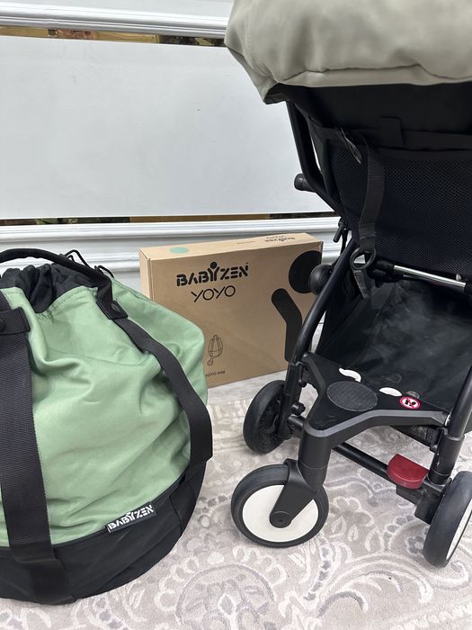 Сумка для кольяски BABYZEN хаки цветы