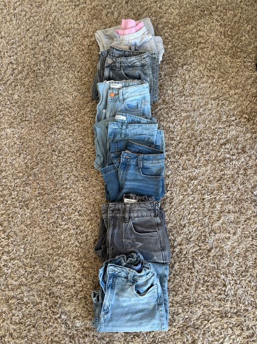 Дънки за момиче 9г 134 Zara HM Reserved