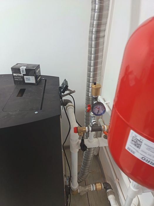 Montaj și reparații centrale termice gaz, peleti, lemne