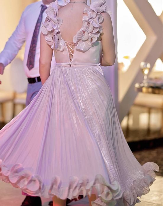 Rochie midi eleganta