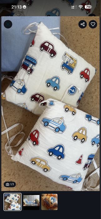 Продам бортики на детскую кровать