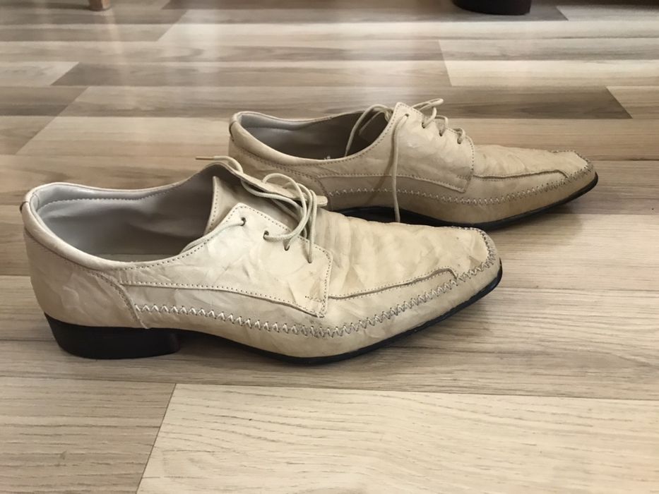 Мъжки кожени обувки. Обувани само няколко пъти