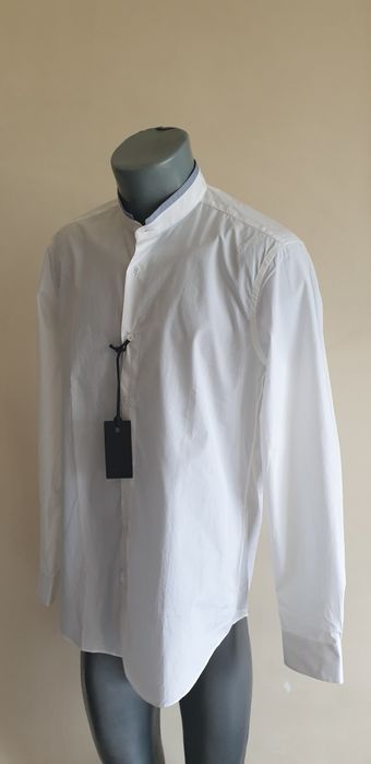 Pal Zileri Italy  Cotton / 39 / 15 1/2 - M ОРИГИНАЛ! НОВО! Мъжка Риза!