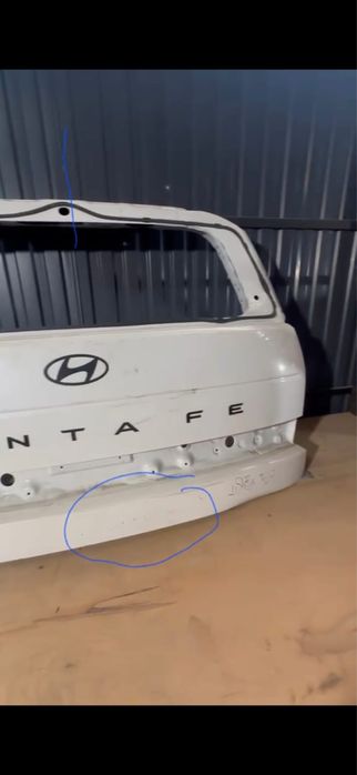 Задняя дверь на santa fe