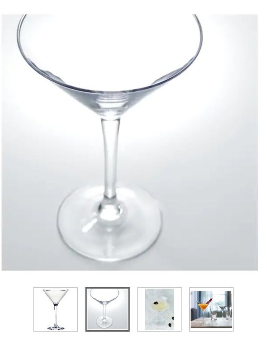 IKEA Бокал для мартини от Икея