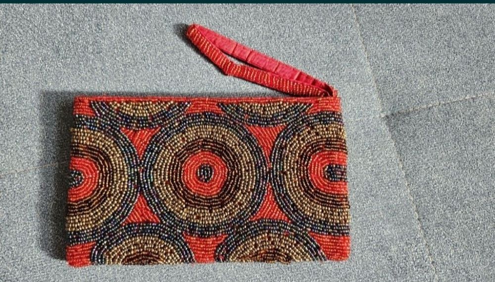 Portofel dama cusut hand made