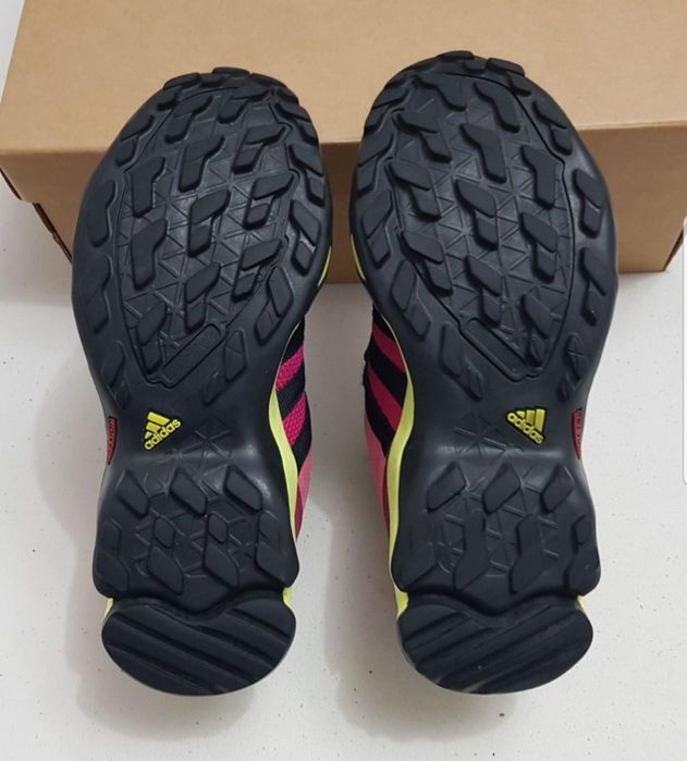 Adidas Outdoor Ax 2 K Lace Up Hiking Sneakers, EU 36 2/3, Traxion