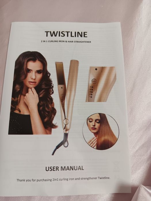 Преса за къдрене на коса TWISTLINE