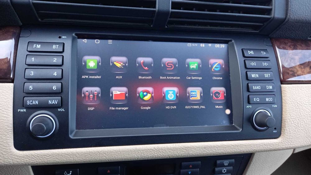 Navigatie BMW X5 E53 si Seria 5 E39, 4GB RAM Camera marsarier Garantie