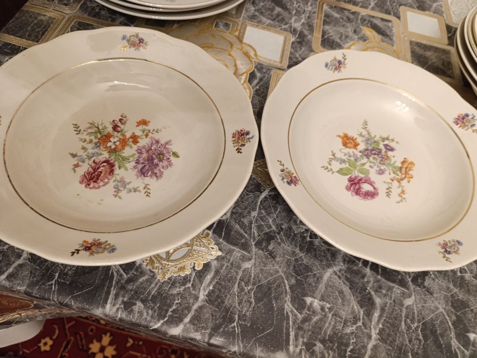 Фарфоровые тарелки, Кузяево завод производитель