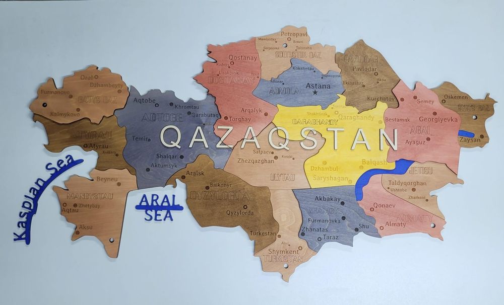 Карта Казахстана