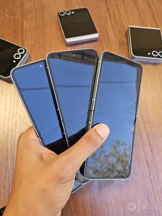 Samsung Galaxy Z Flip 6 (5G). OzU 12/256 GB. Ime o'tkan Snapdragon
