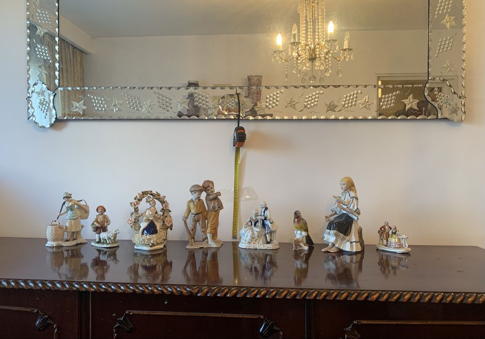 Bibelouri portelan , cristal , sticla , vaza