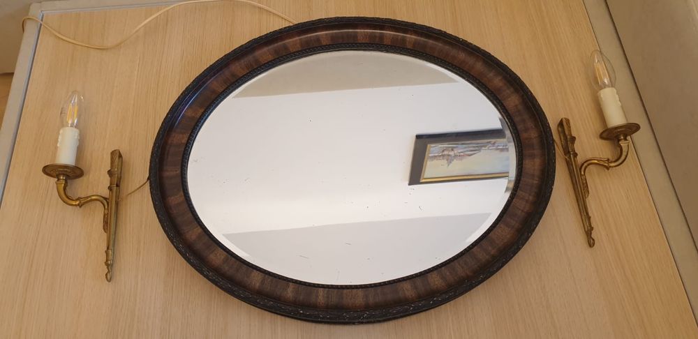 Accesorii decorațiuni vintage colectie bronz cristal Franța 1930