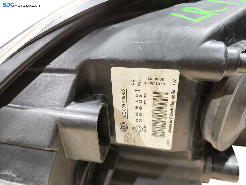 Far Dreapta EUROPA FARA Xenon Volkswagen Golf 6 Plus 2008 - 2013 Cod 1EE009948-06 [LR1367]