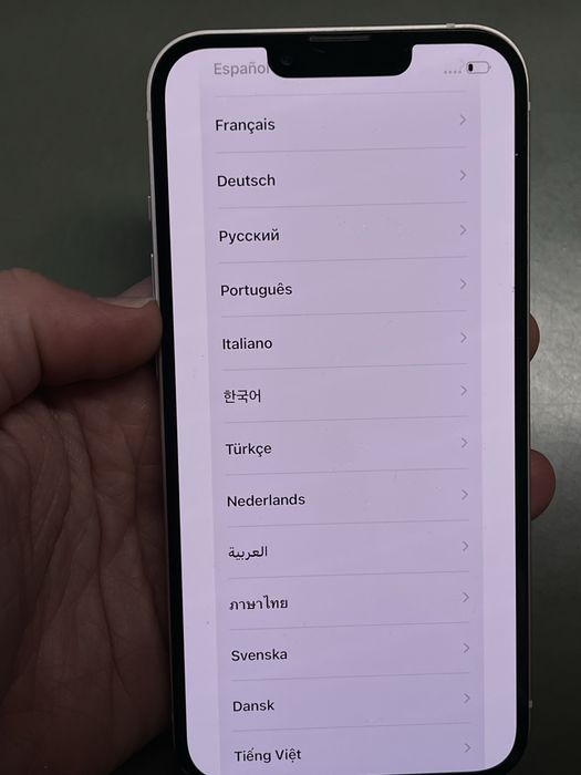 Display original iphone 13