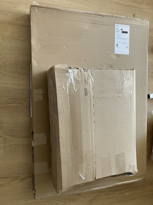 Birou IKEA alb compact 70x42x78