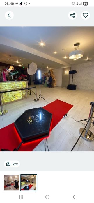 Platforma Videobooth 360°