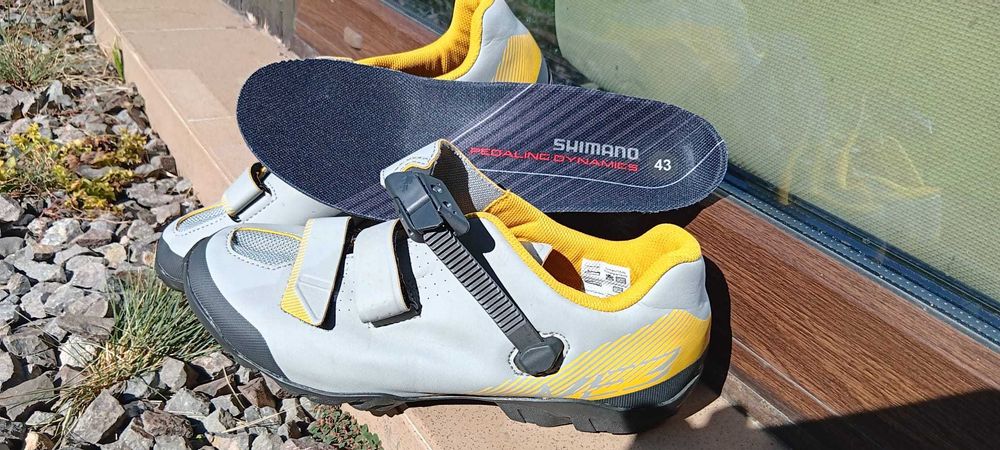 Pantofi MTB Shimano SPD, mărimea 43
