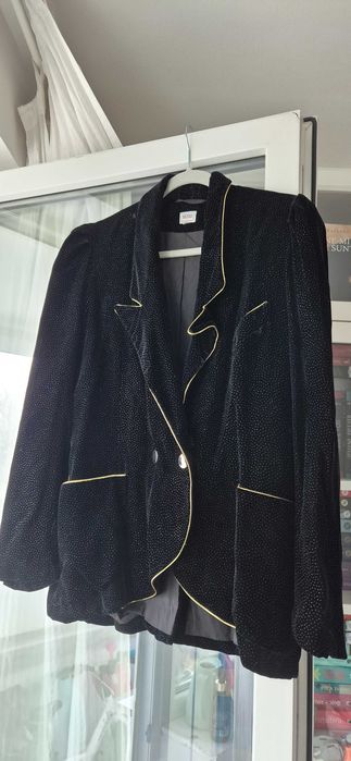 Sacou Renzo din catifea de vascoza