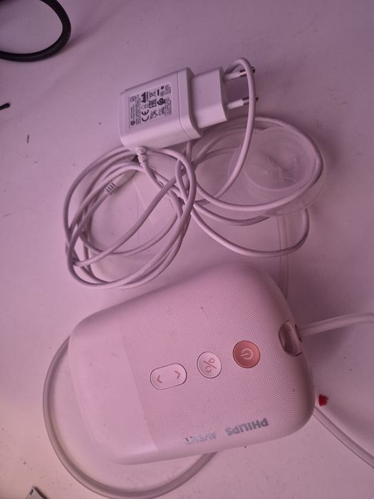 Pompa de san electrica PHILIPS AVENT SCF395/31, roz-alb
