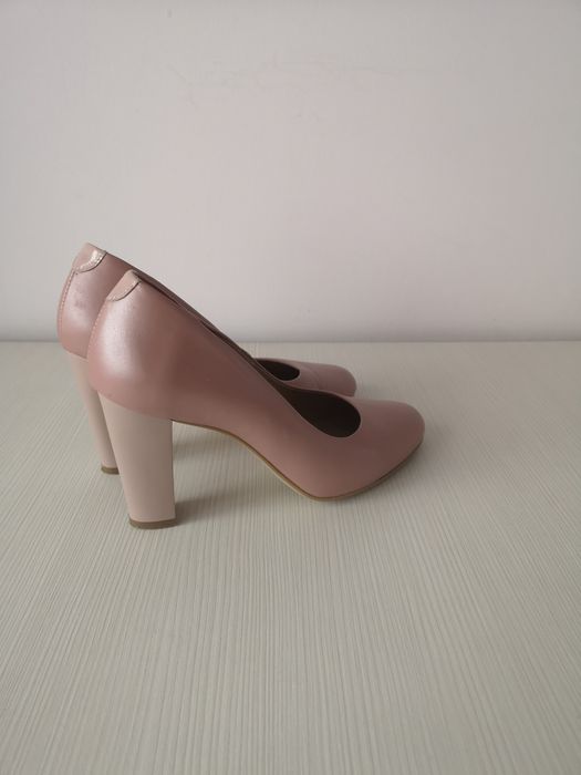 Pantofi piele roz benvenuti