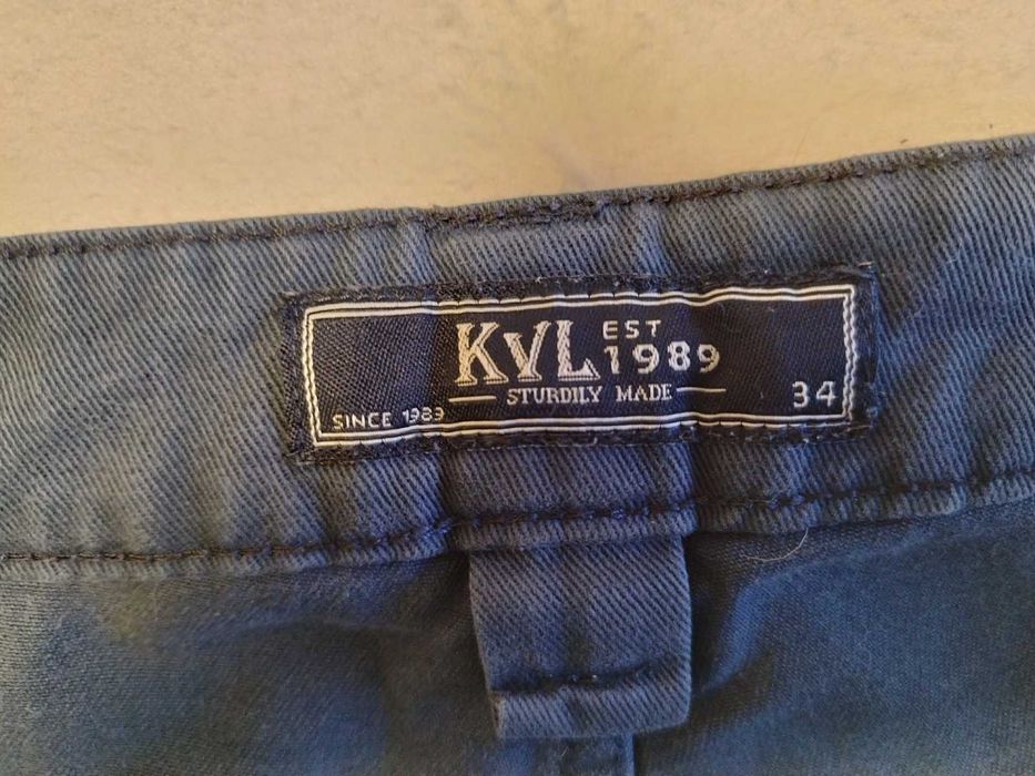 Мъжки дълъг дънков панталон, размер 34