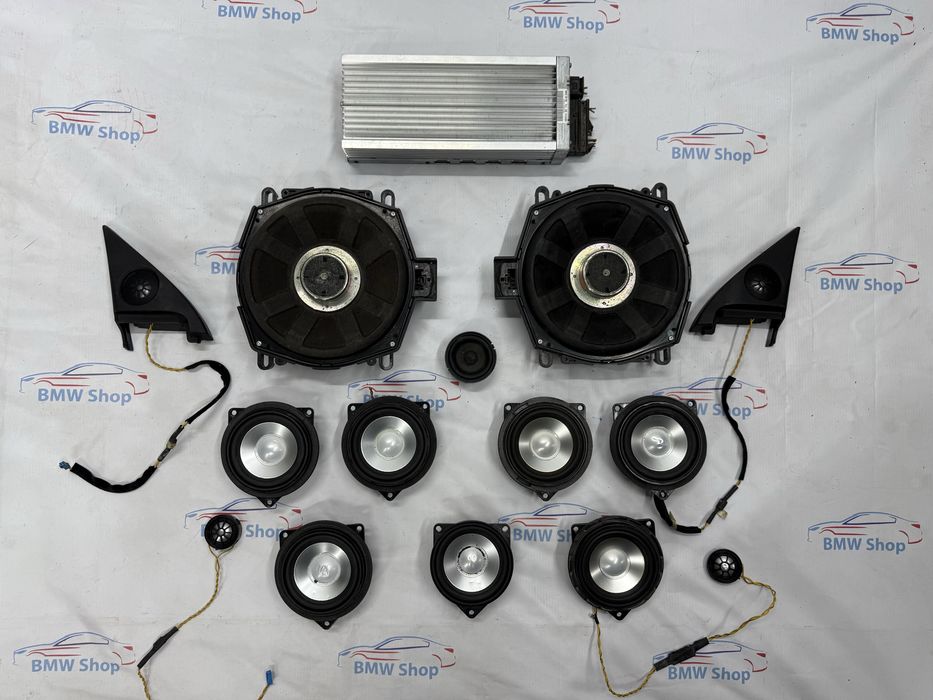 Logic 7 комплект bmw E60 E63 E65 E66 Колонки музыка лоджик harman