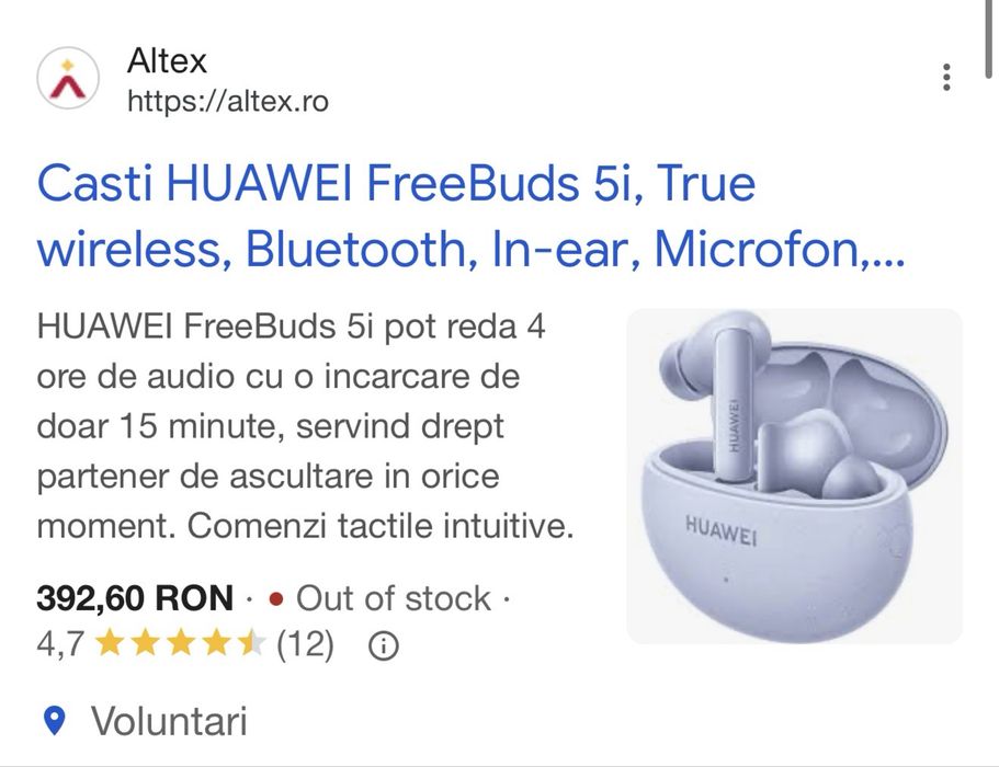 OFERTA: Huawei Freebuds 6i + 5i