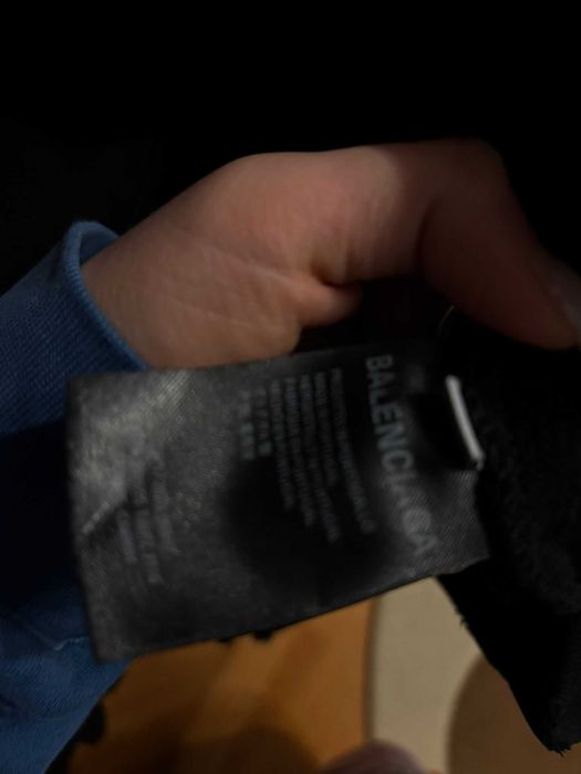 Balenciaga distressed hoodie