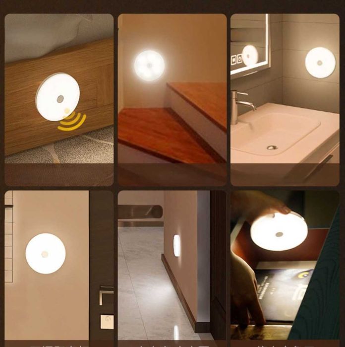 Перезаряжаемые светодиодные (LED) ночники