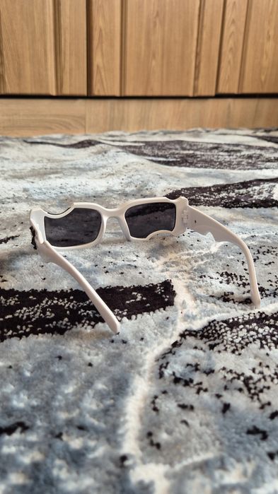 Ochelari de soare Off White Cady albi