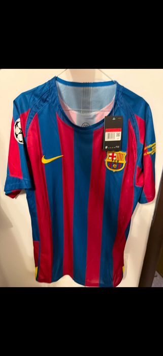 Tricou Ronaldinho Barcelona finala ucl 2006 champions league