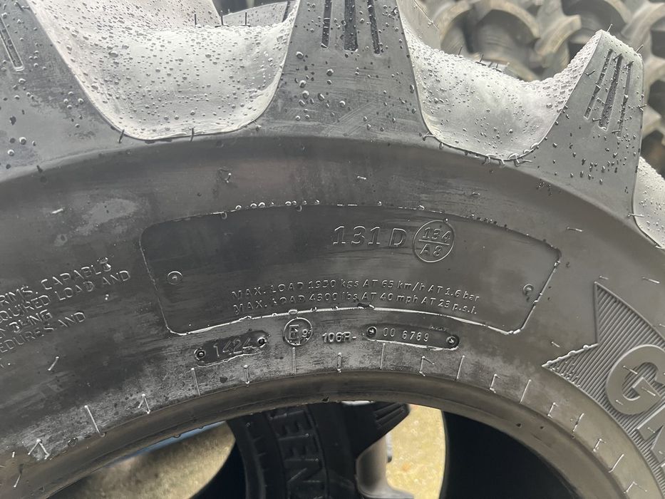 Anvelopa 380/85 R24 GRI GREEN XLR 85 TL-R1W 131D (14.9 R24)  Cauciucuri tractor, Fiat, Case, Fendt, John Deere, New Holland, Massey Ferguson, UTB   Ca