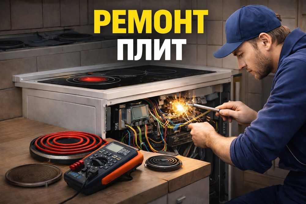 Ремонт варочных панелей.