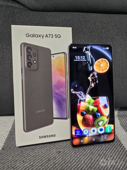 Samsung A73  8-128 GB wetnam отпечатки ишлиди бир қул ишлаган