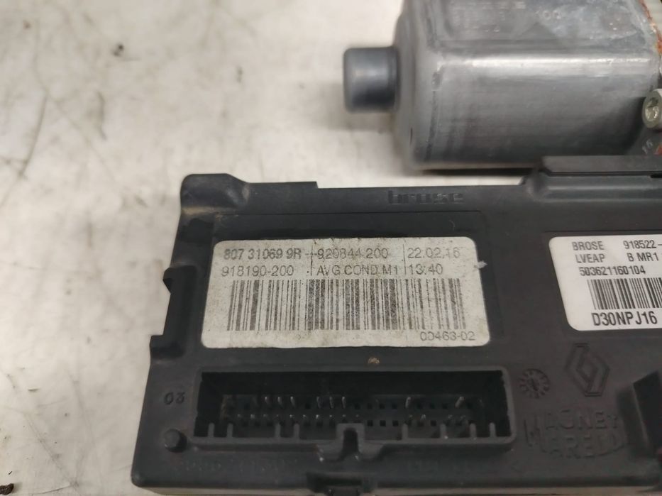 Motoras geam stanga fata 807310699r Renault Megane 3 [2008 - 2014]