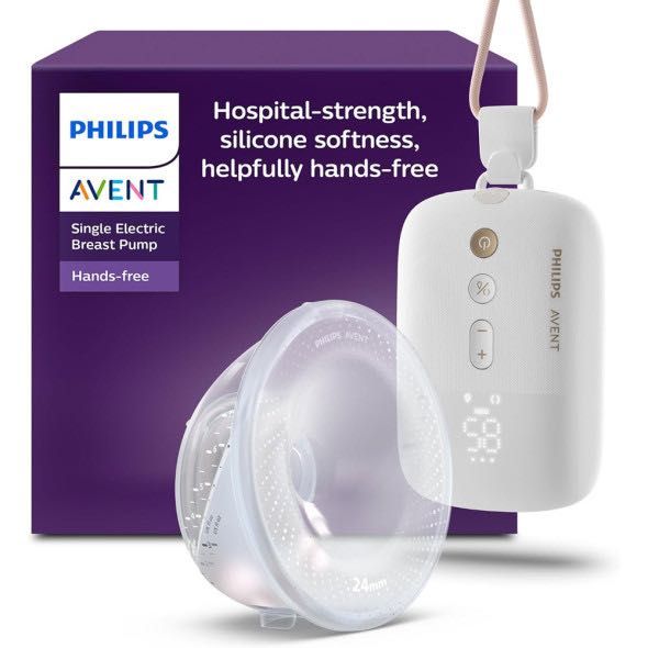 Единична електрическа помпа за кърма Philips Avent - Hands-free