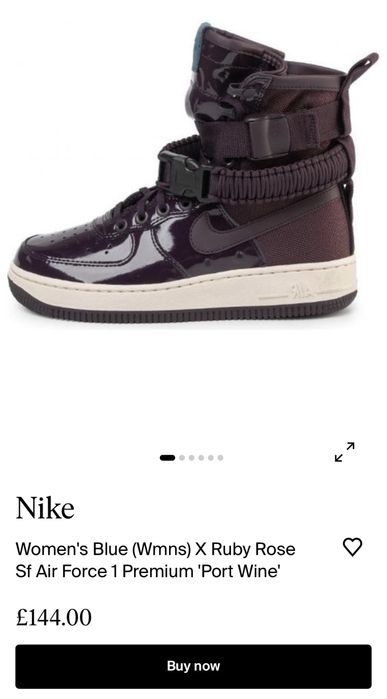 Дамски кецове Nike бургунди