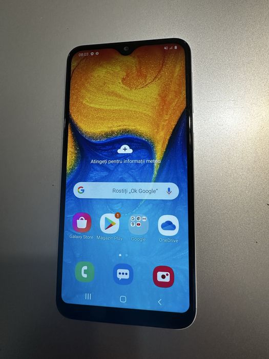 Samsung A20e, alb