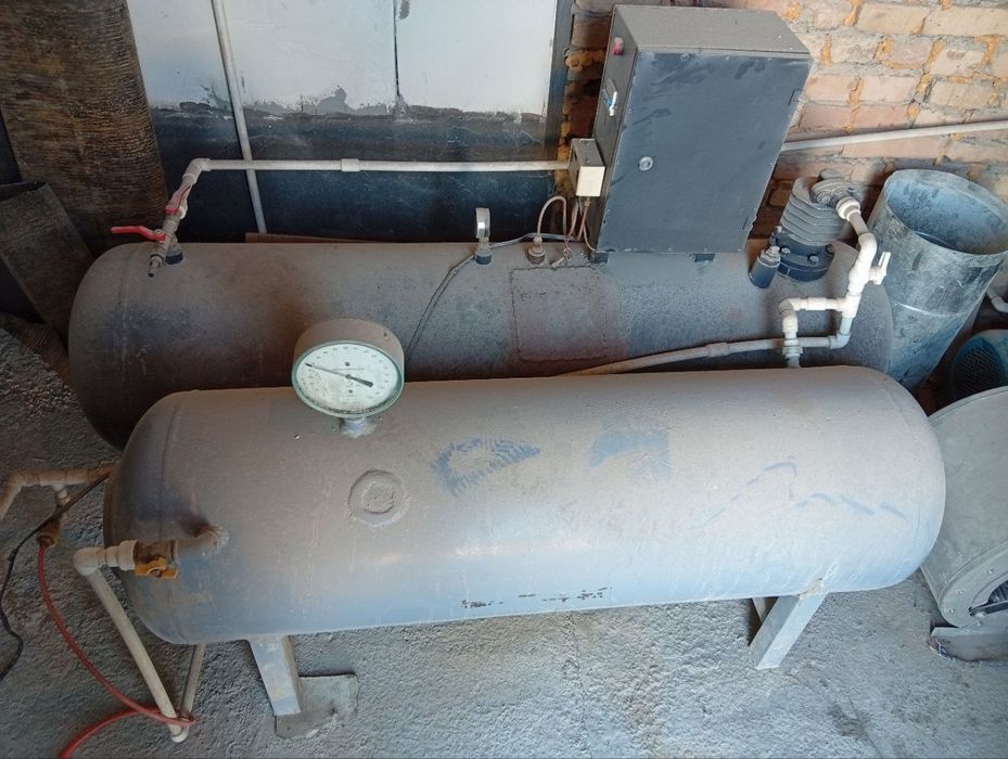 Ресиверлар компрессорлар