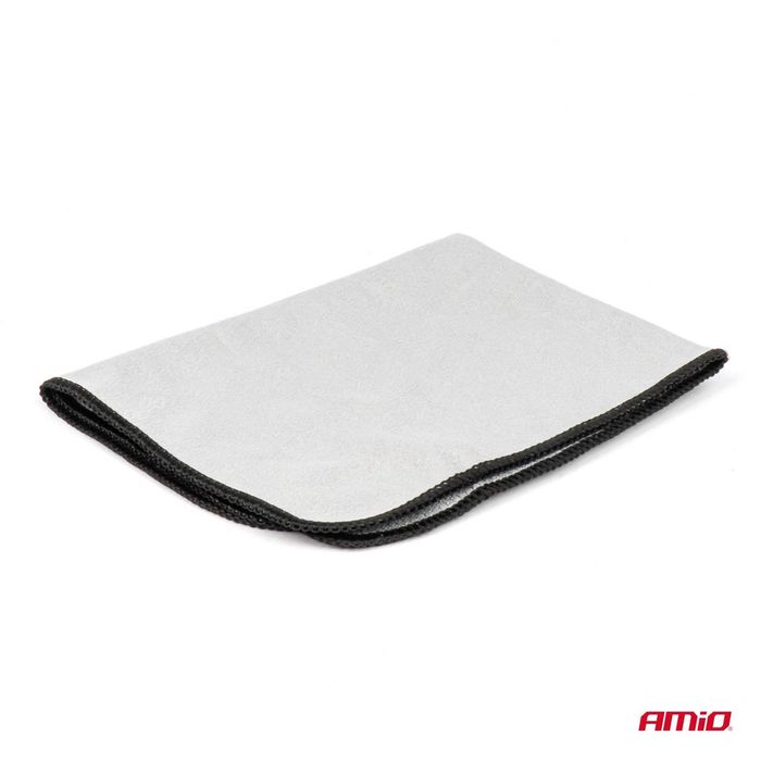 микрофибърна кърпа за полиране на кола 30x40 см 230гр amio-03975