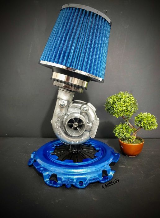 Нощна лампа от турбина